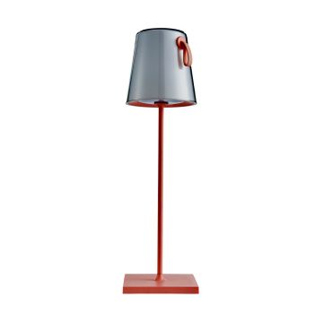 Italux Ostap TB-2749-PK Stolná lampa 1x5W/LED 3000K|RGB 300lm IP54