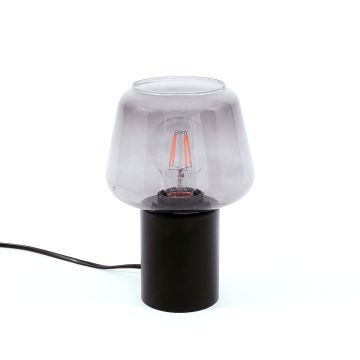 Italux ROMIO TB-3332-1S-BK+SG Stolná lampa 1x40W/E27 IP20
