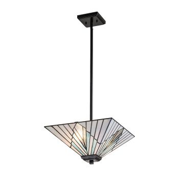 Kichler Alderley TF-ALDERLEY-F-P Závesná lampa 2x60W/E27 IP20