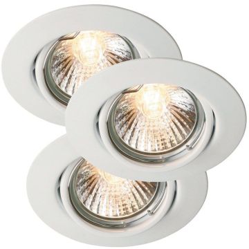 Nordlux TRITON 54540101 Vstavané downlight svetlo 3x35W/GU10 IP23