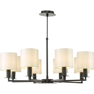 Dar Lighting Tyler TYL0822-LYR2615 Žiarovka 8x40w/E14