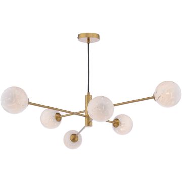 Dar Lighting Vignette VIG0645-17 Závesná lampa 6x40w/g9 ip20