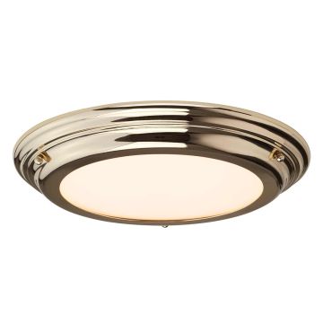 Elstead Lighting WELLAND WELLAND-F-PB Stropné svietidlo 1x25W/LED 2250LM IP44