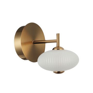 Italux Nico WL-8545-1-BK-GD Stena svietidlo 1x5W/LED 3000K 480lm IP20