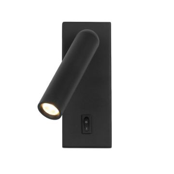 Italux Nova WL-46376-1-BK Stena svietidlo 1x2.5W/LED 3000K 153lm IP20