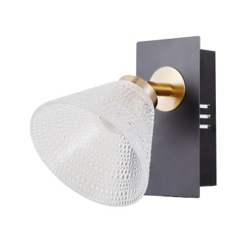 Italux Orella WL-34393-1-BK-HBR Stena svietidlo 1x4W/LED 3000K 197lm IP20