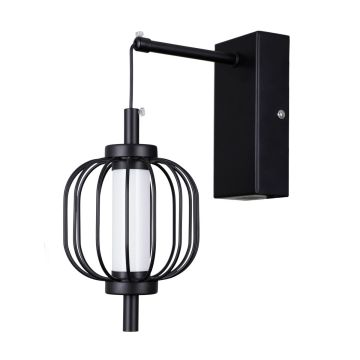 Italux Pedro WL-34405-1-BK Stena svietidlo 1x4W/LED 3000K 267lm IP20