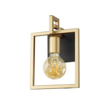 Italux PRIMERO WL-44003-1-BK-GD Stena svietidlo 1x60W/E27 IP20