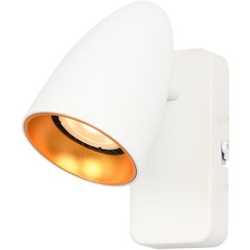 Italux Tino WL-36748-1-WH-GD Stena svietidlo 1x10W/GU10 IP20