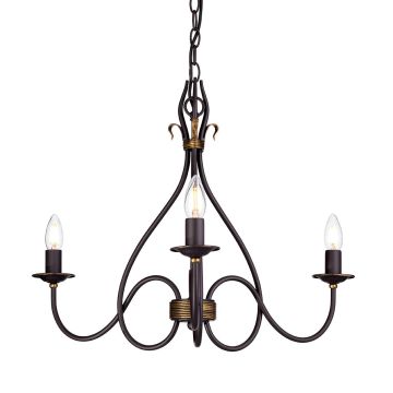 Elstead Lighting WINDEMERE WM3 Žiarovka 3x60W/E14
