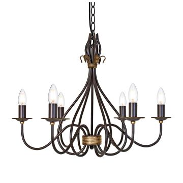 Elstead Lighting WINDEMERE WM6 Žiarovka 6x60W/E14