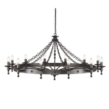 Elstead Lighting WARWICK WR12-GRAPHITE Žiarovka 12x60W/E14