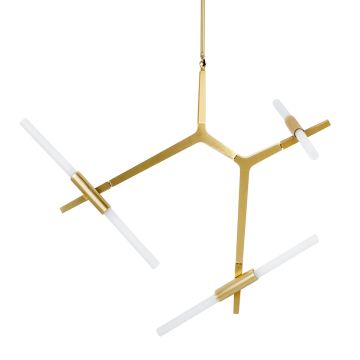 King Home CANDELABR XCP8053-6.GOLD Závesná lampa 4x3,5W/G9 IP20