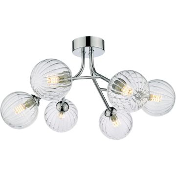 Dar Lighting Yiska YIS6450 Stropná lampa 6x25w/g9