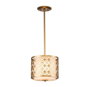 Elstead Lighting Ziggy ZIGGY-1P-S-LG Závesná lampa 2x40 W/E14