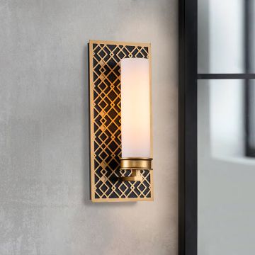Elstead Lighting Ziggy ZIGGY1-LG Stena svietidlo 1x40 W/E27 ip44