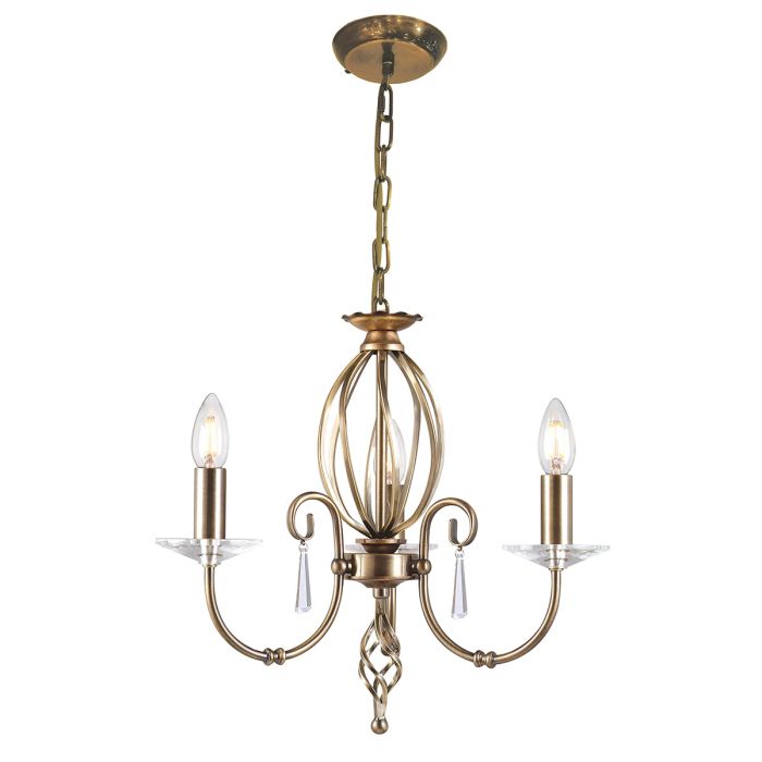 Elstead Lighting-AEGEAN-AG3-AGED-BRASS-ELSAG3-AGED-BRASS