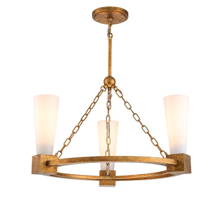Elstead Lighting-Kristy-KRISTY3-DG-OPAL-ELSKRISTY3-DG-OPAL