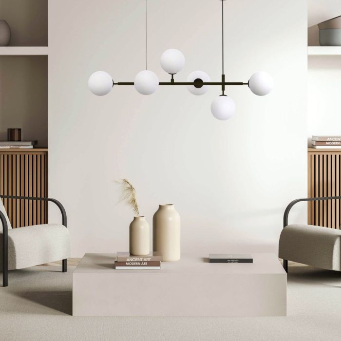 Light Prestige-Alisa-LP-005/6P BK/WH-PRGLP-005/6P BK/WH